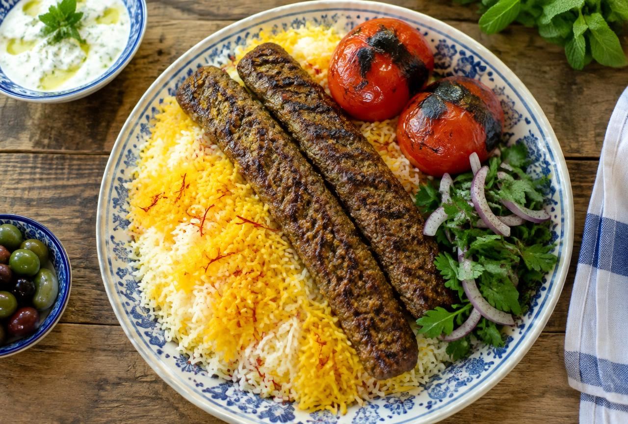کباب کوبیده گیاهی