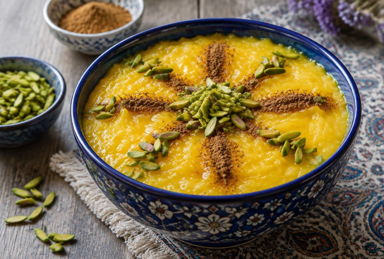 شله‌زرد وگان